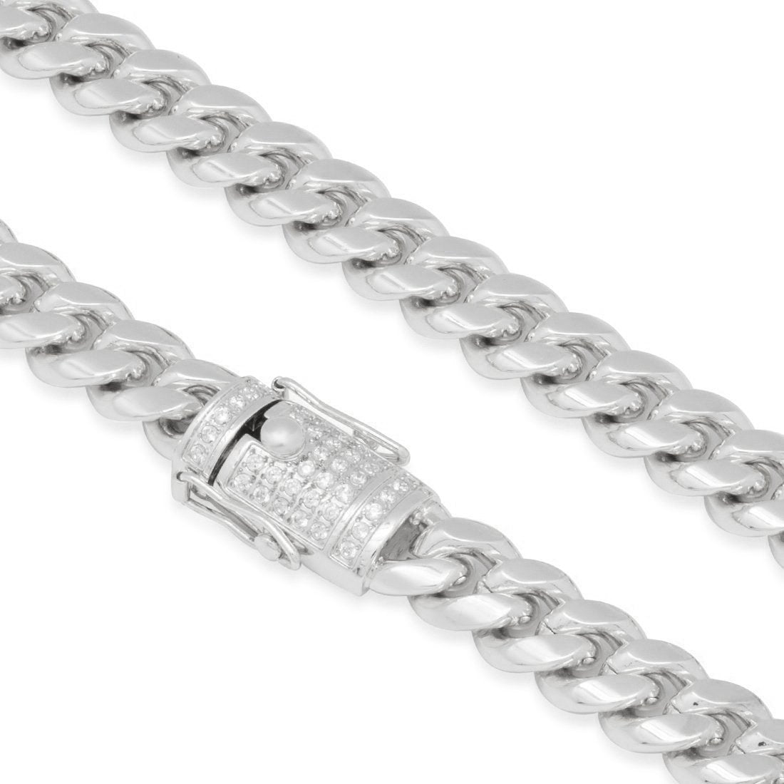 10mm Miami Cuban Link Chain in by King Ice