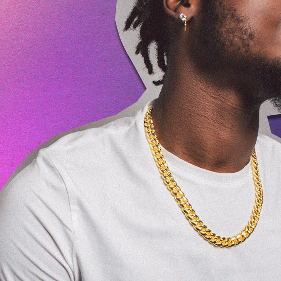 12mm Miami Cuban Link Chain  in  by King Ice