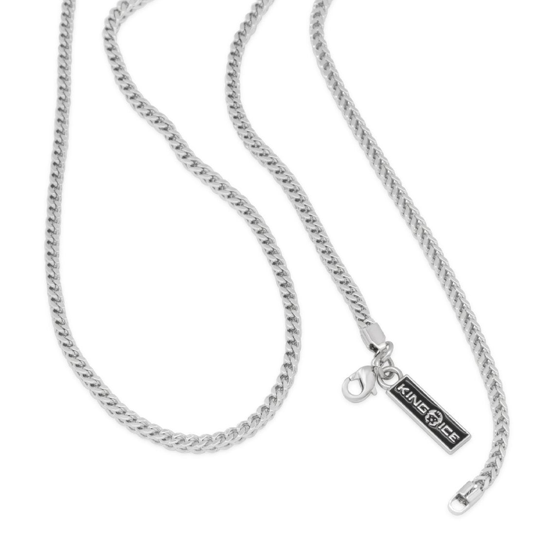 3mm Franco Chain Choker Set in by King Ice