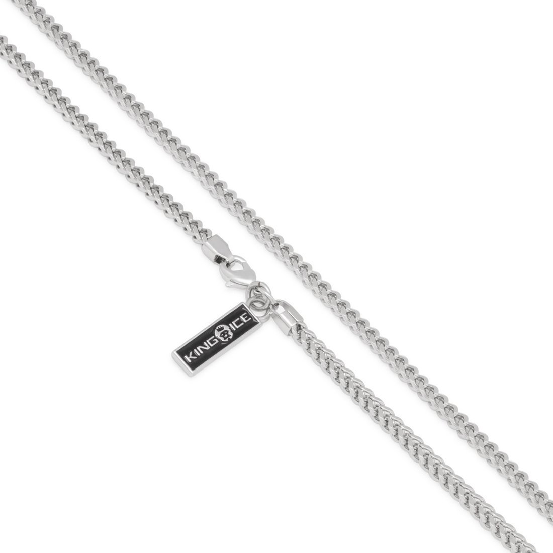 3mm Franco Chain Choker Set in by King Ice