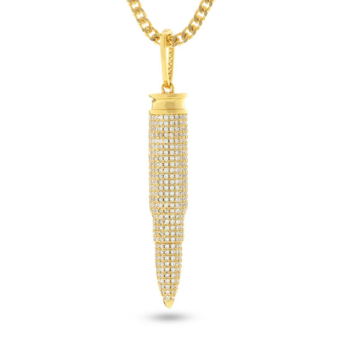 .223 Caliber Bullet Necklace in by King Ice