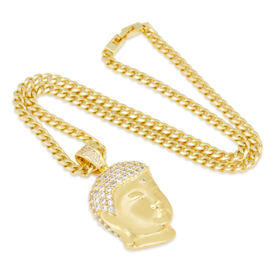3D Boss Enlightened Buddha Necklace in by King Ice