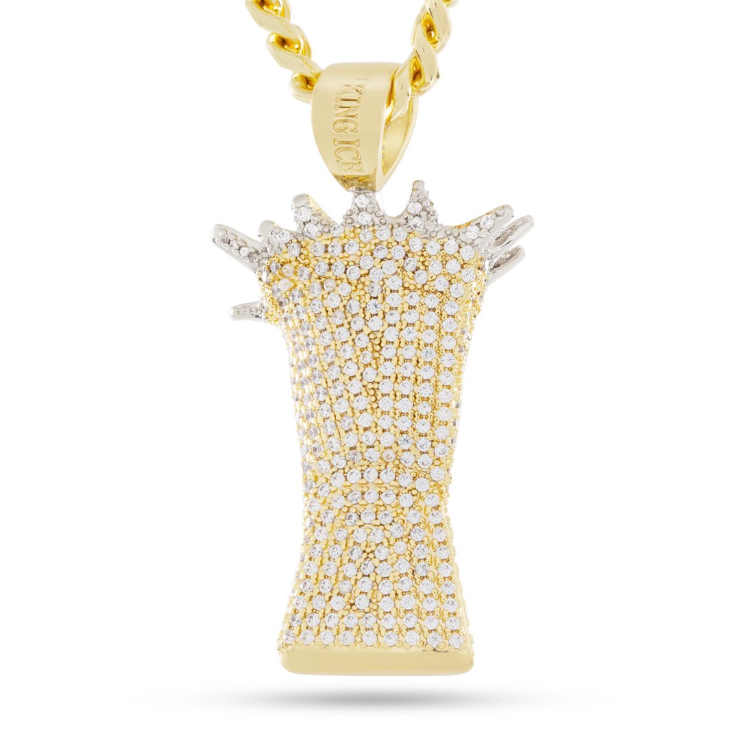 3D Boss Holy One Necklace in by King Ice