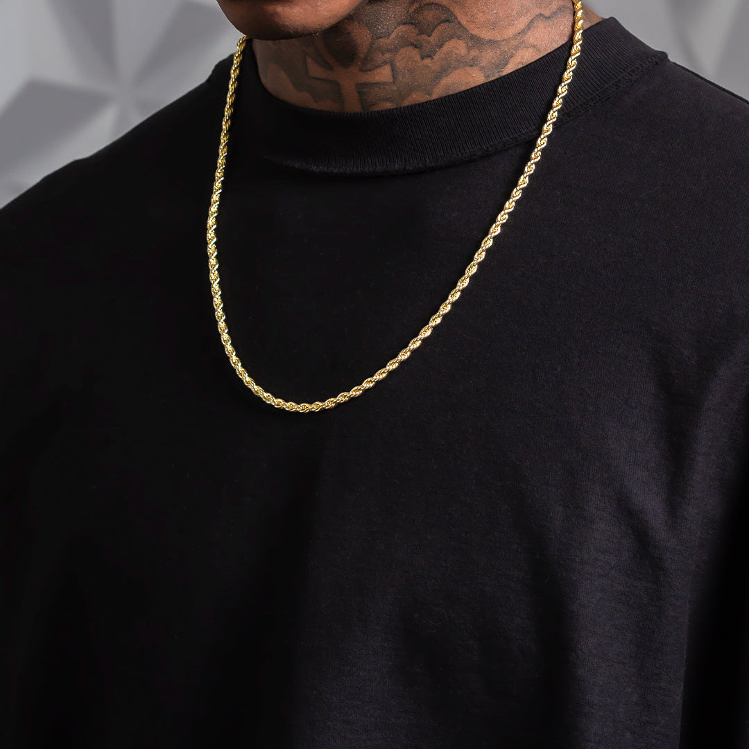 3mm Rope Chain in by King Ice