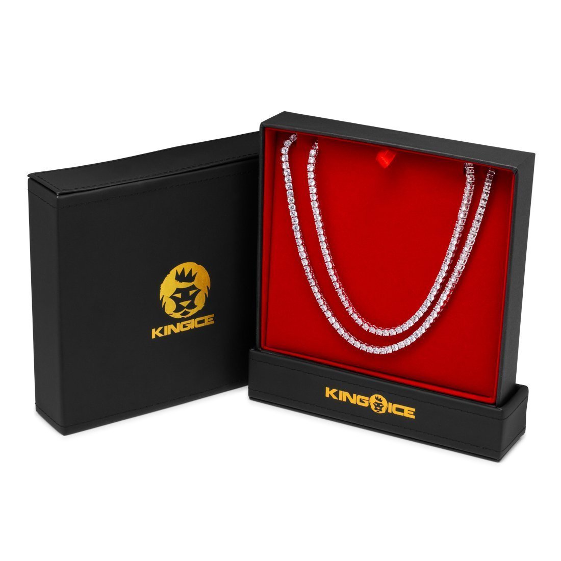 4mm Tennis Chain Choker Set in by King Ice