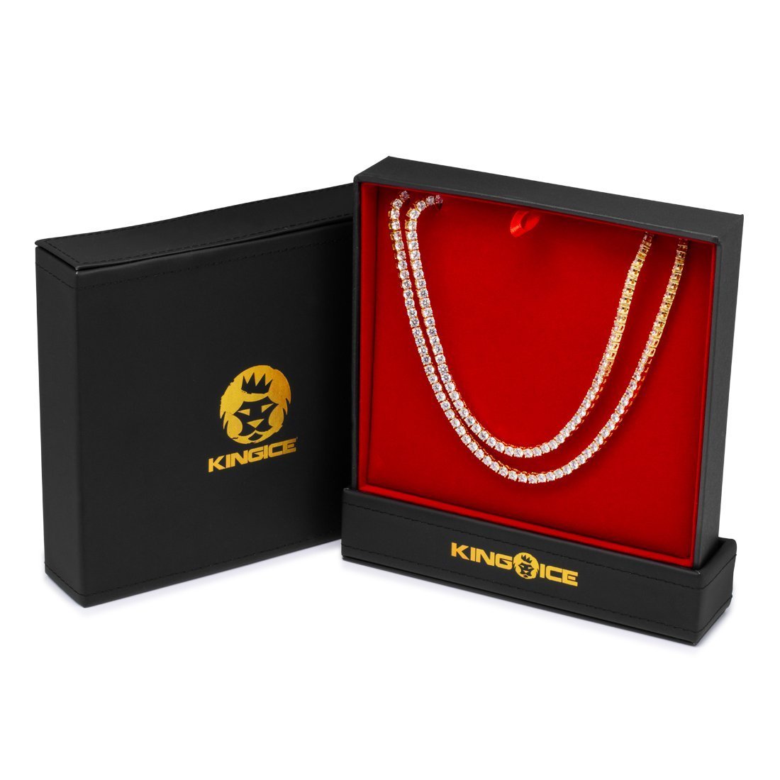 4mm Tennis Chain Choker Set in by King Ice