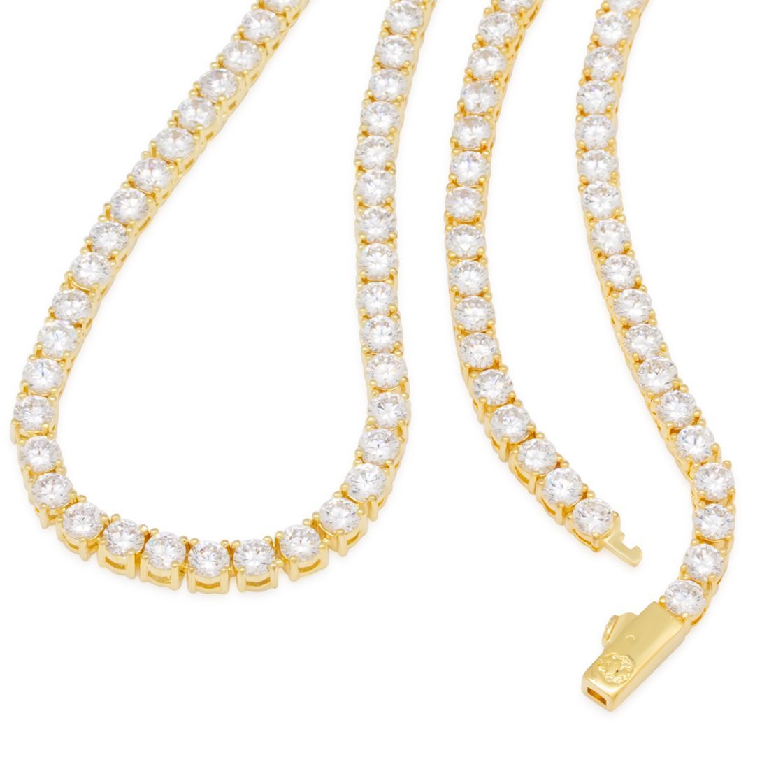 4mm Tennis Chain Choker Set in by King Ice
