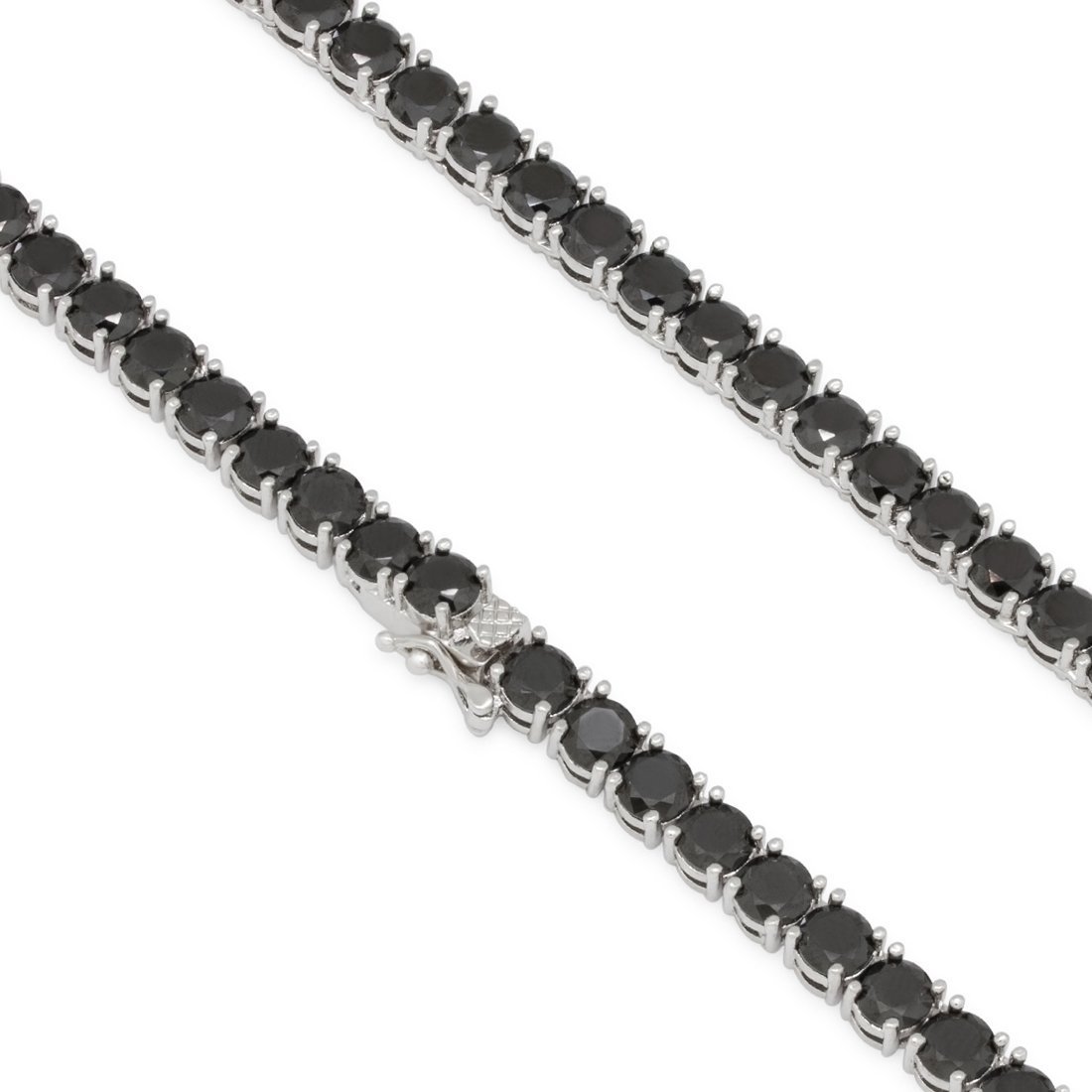 5mm Onyx Tennis Chain in by King Ice