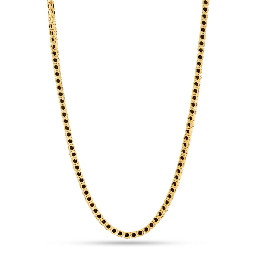 5mm Onyx Tennis Chain in by King Ice