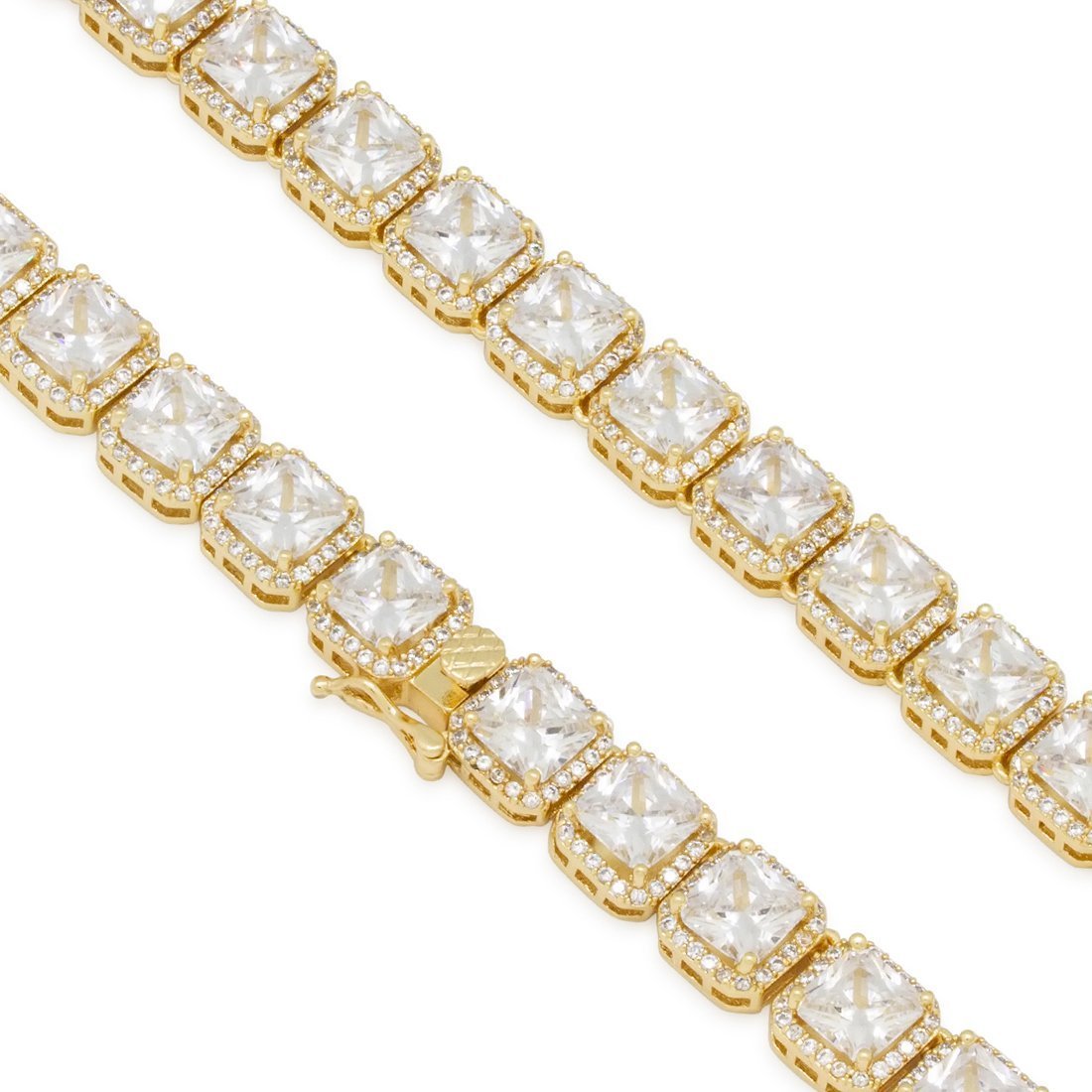 5mm Princess-Cut Tennis Chain in by King Ice