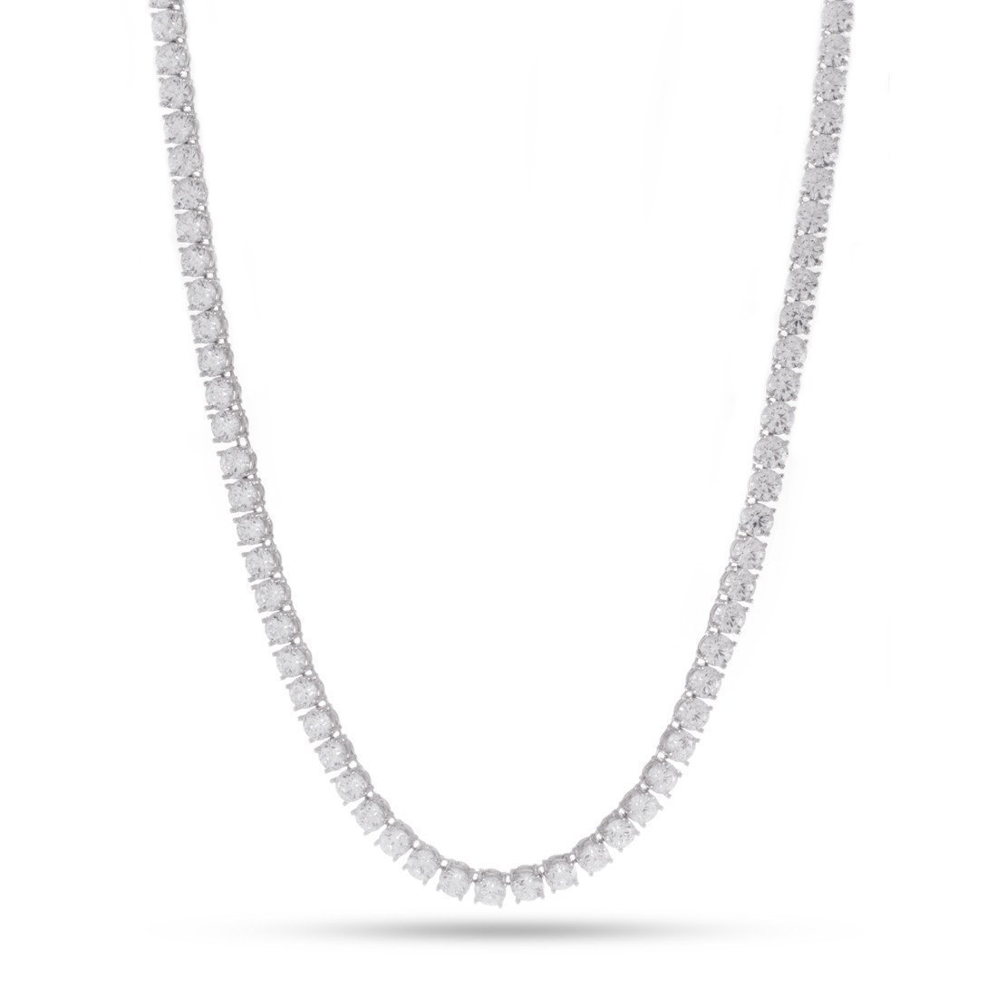 5mm Tennis Chain in Gold Plated / White Gold / 18" by King Ice