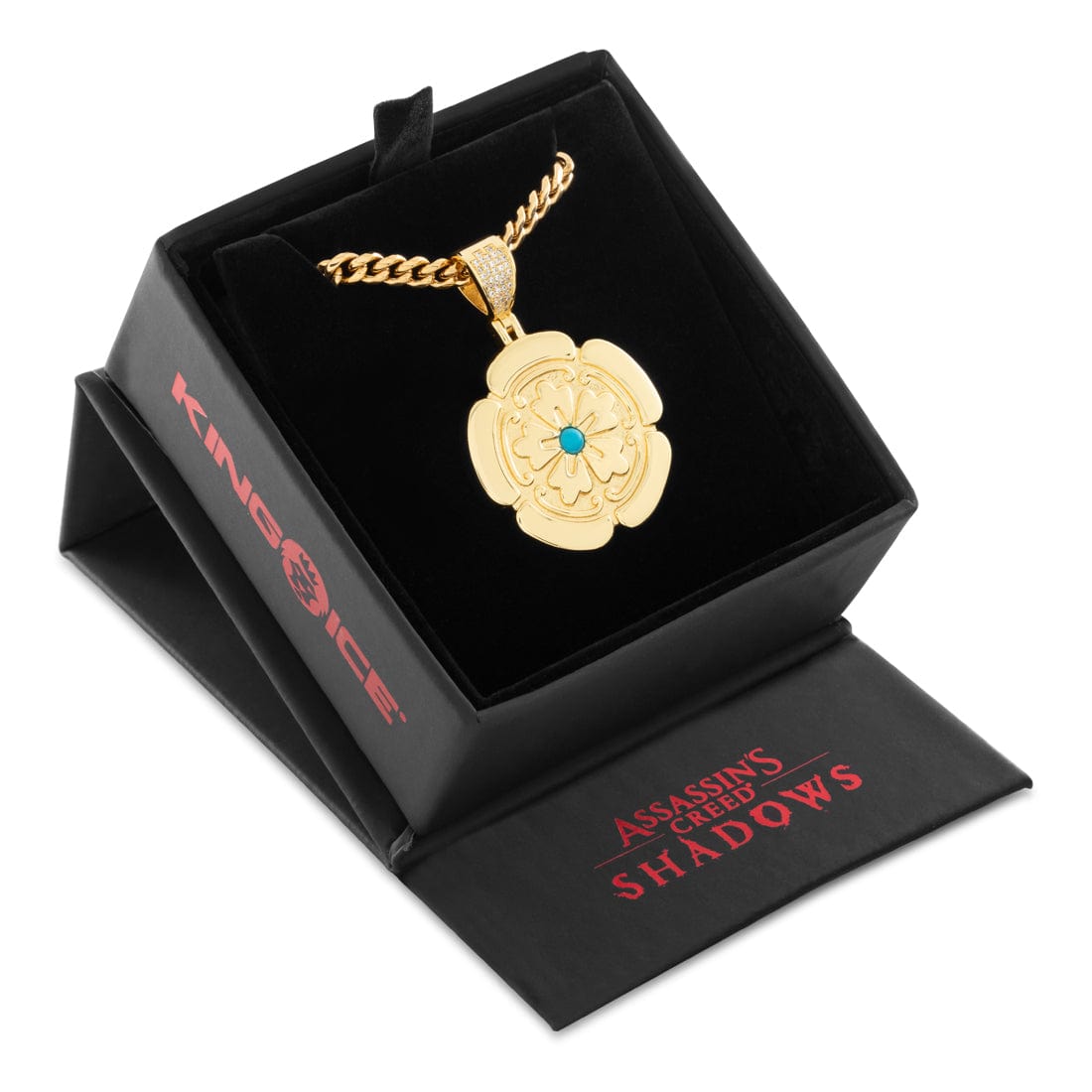 Assassin's Creed x King Ice - Lotus Necklace in by King Ice