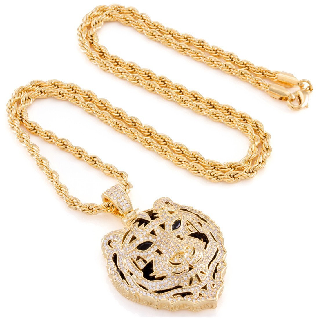 Bengal Tiger Necklace in by King Ice