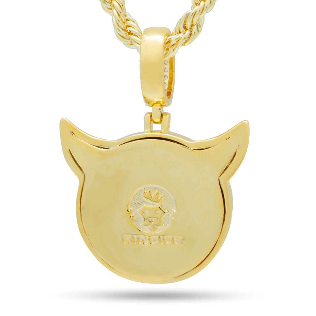 Devil Emoji Necklace in by King Ice
