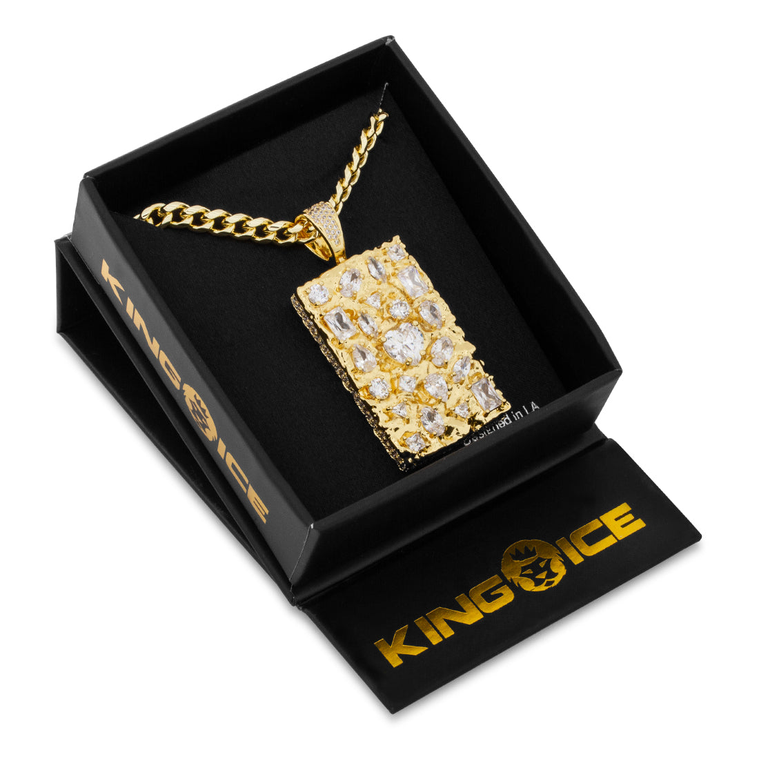 Diamond in the Rough Necklace in by King Ice