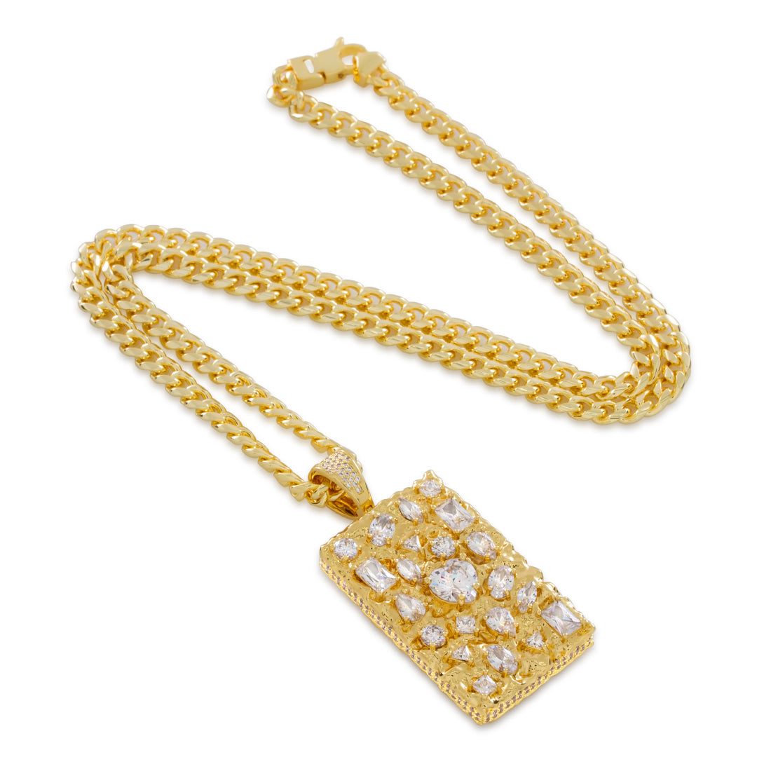 Diamond in the Rough Necklace in by King Ice