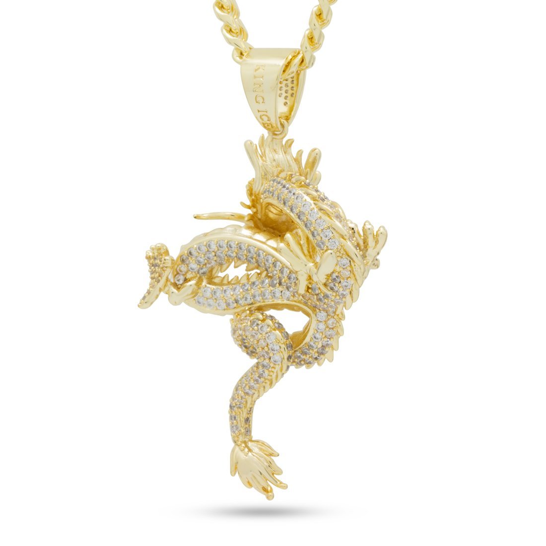 Far East Dragon Necklace in by King Ice
