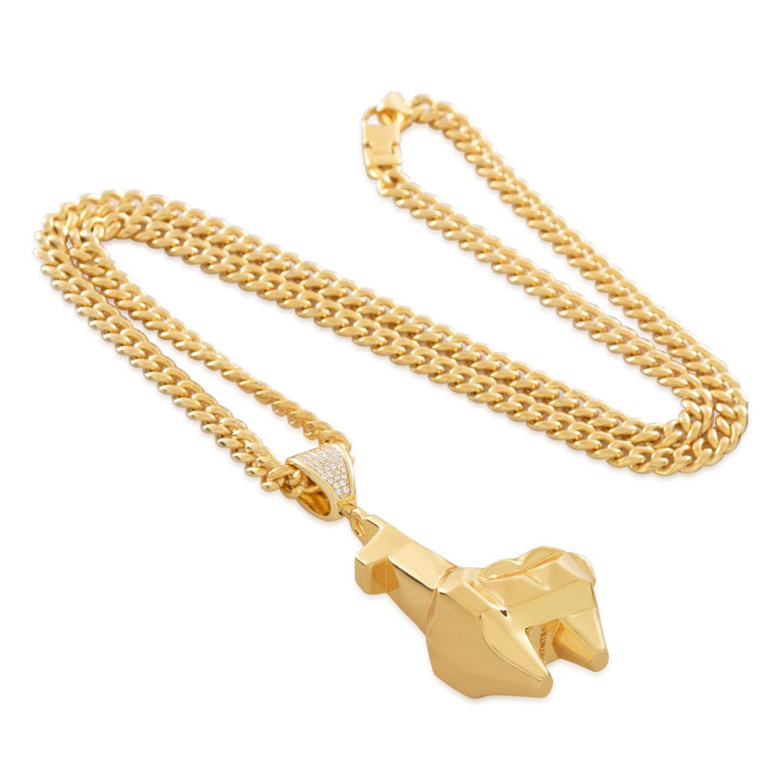 Fortnite x King ice - Crystal Llama Necklace  in  2.4" by King Ice