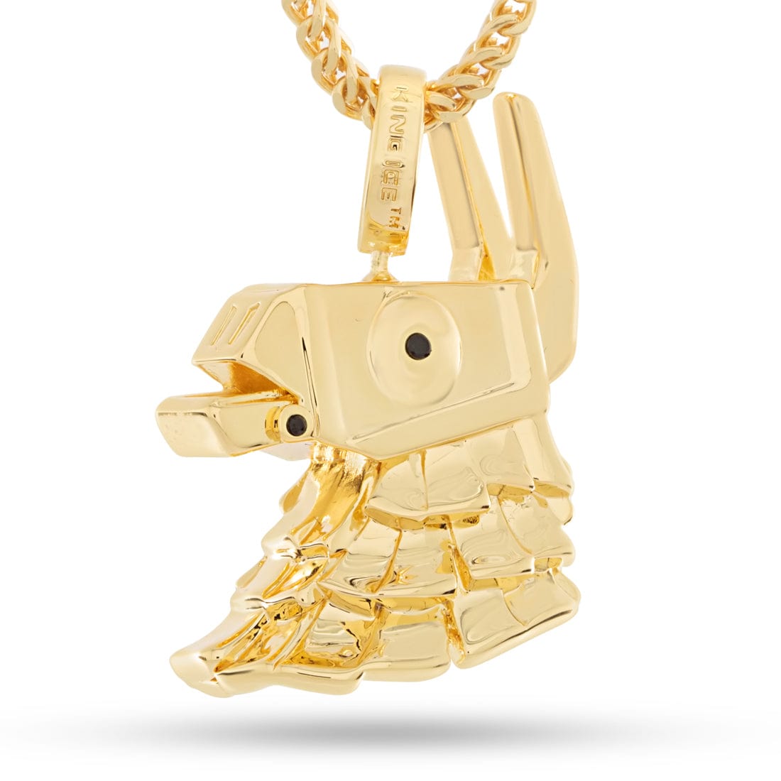 Fortnite x King Ice - Mythic Prized Lama Necklace in 14K Gold / 1.6" by King Ice
