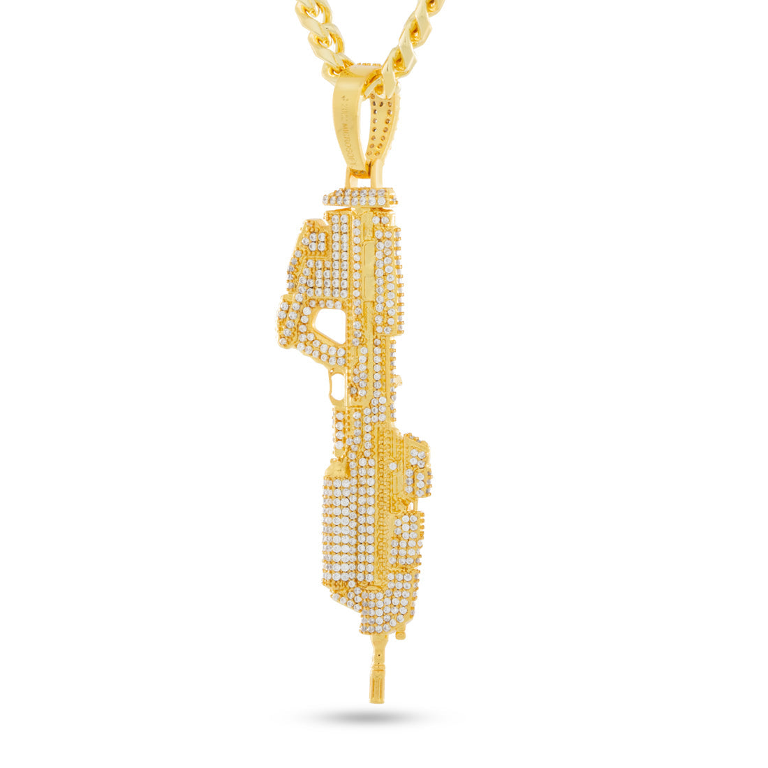 Halo x King Ice - MA5C Assault Rifle Necklace in by King Ice
