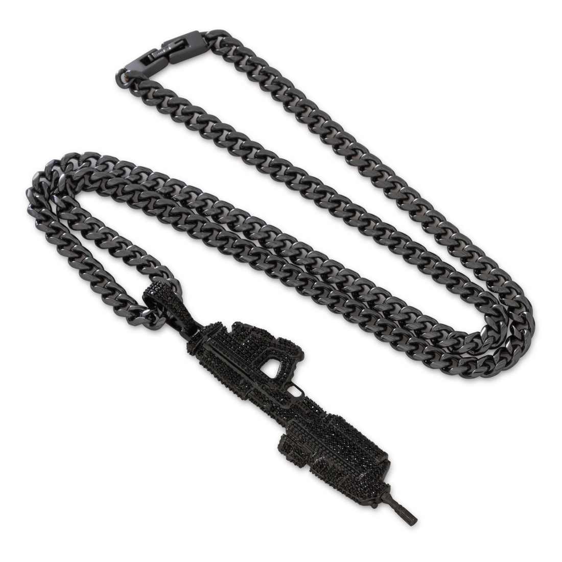 Halo x King Ice - MA5C Assault Rifle Necklace in by King Ice