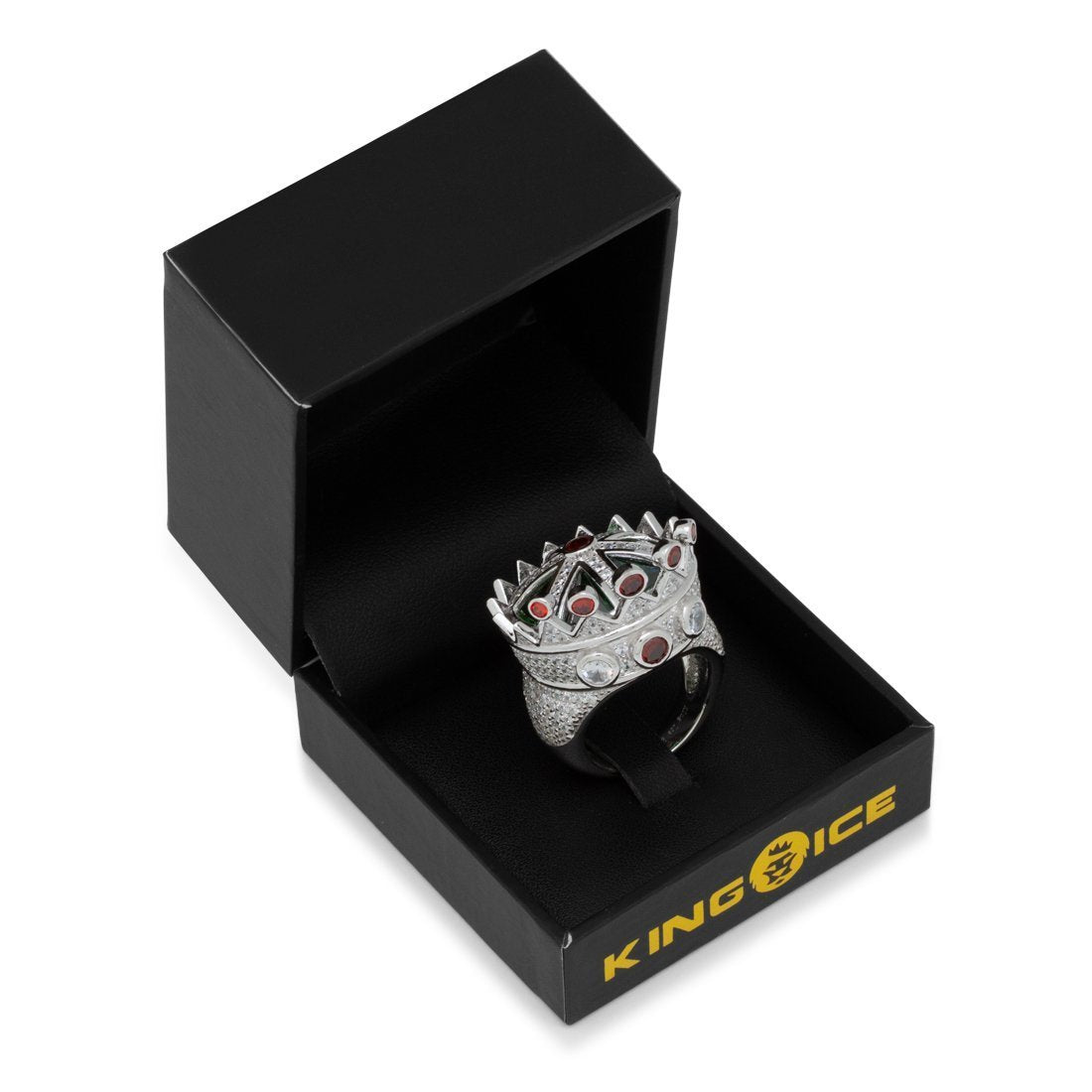 Iced Crown Ring in by King Ice