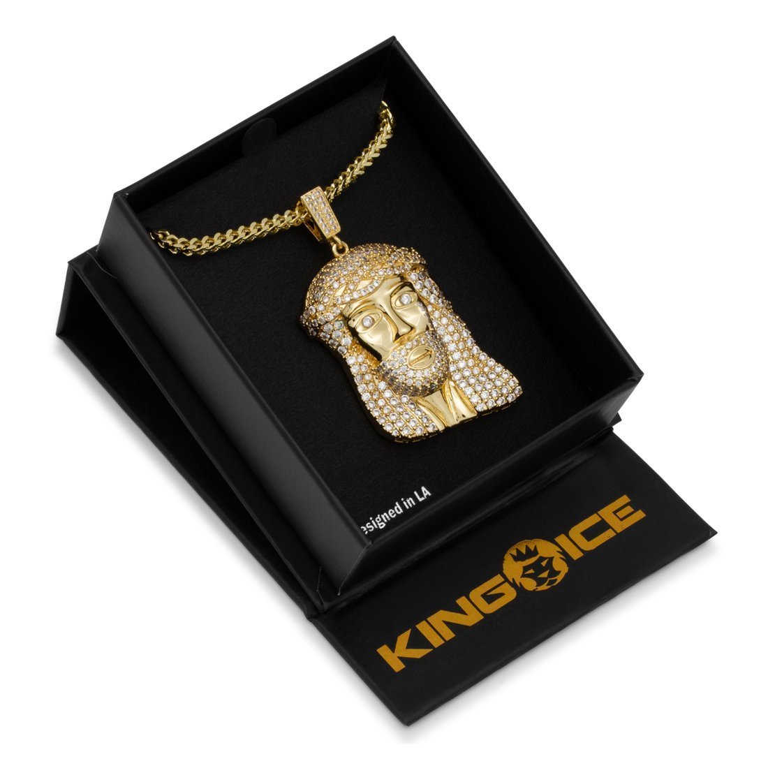 Jesus Necklace in by King Ice