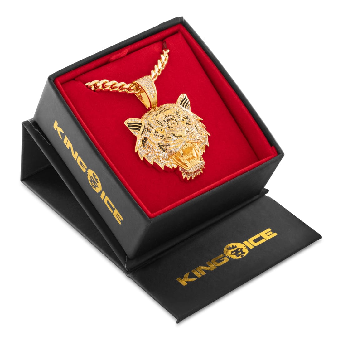 Leif Tiger Necklace in by King Ice
