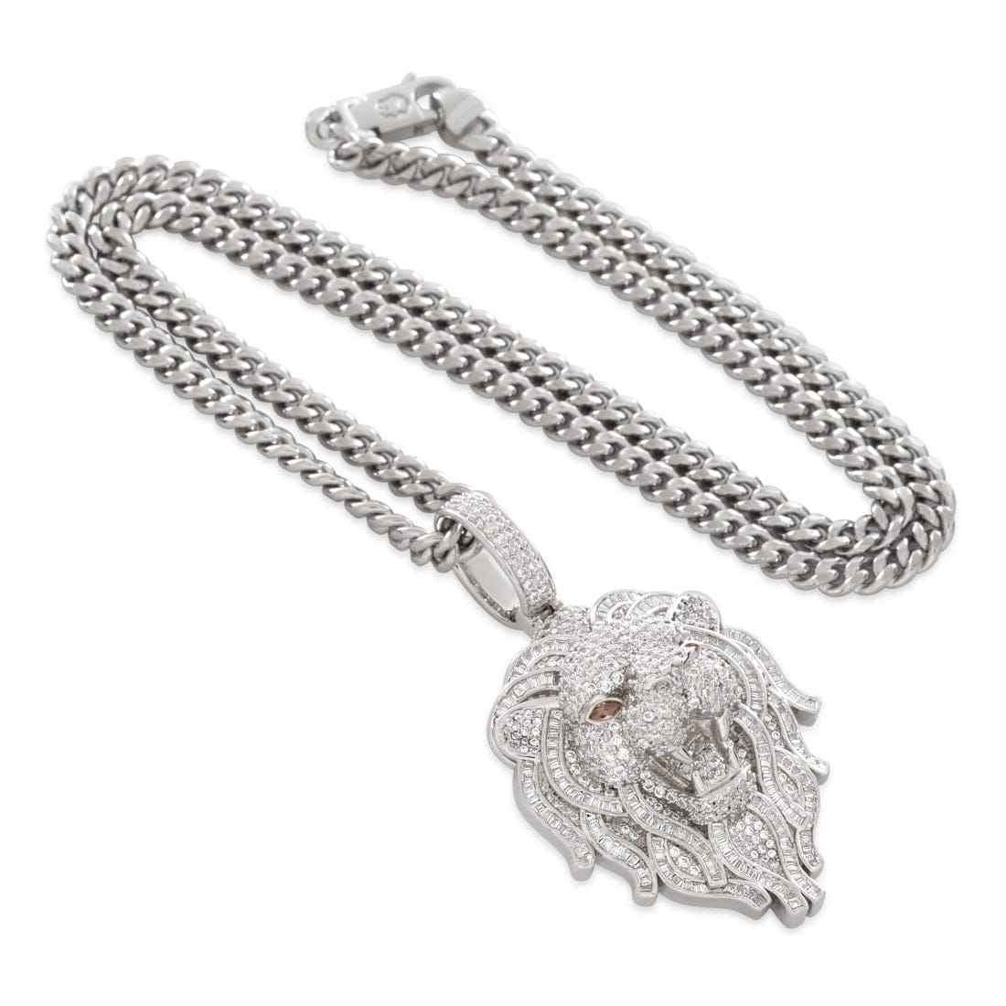 Lion Necklace in by King Ice