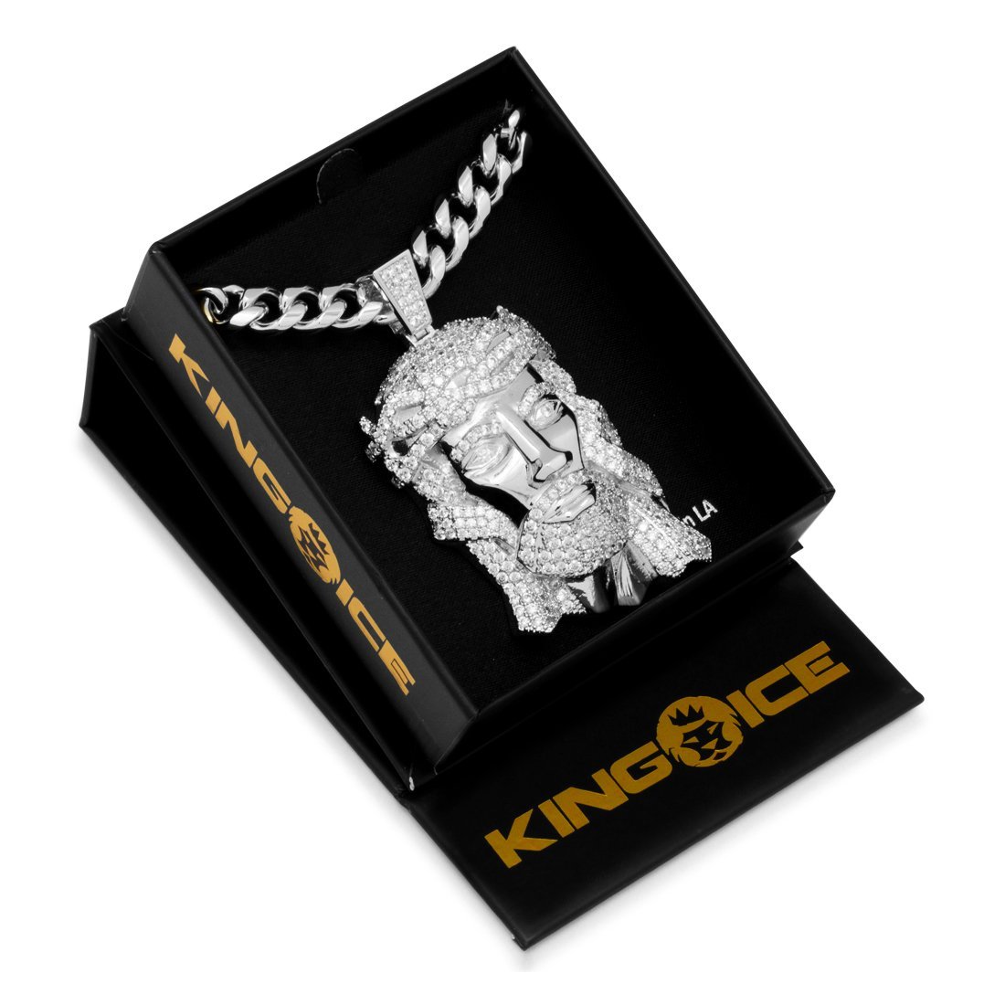 Our Savior Necklace in by King Ice