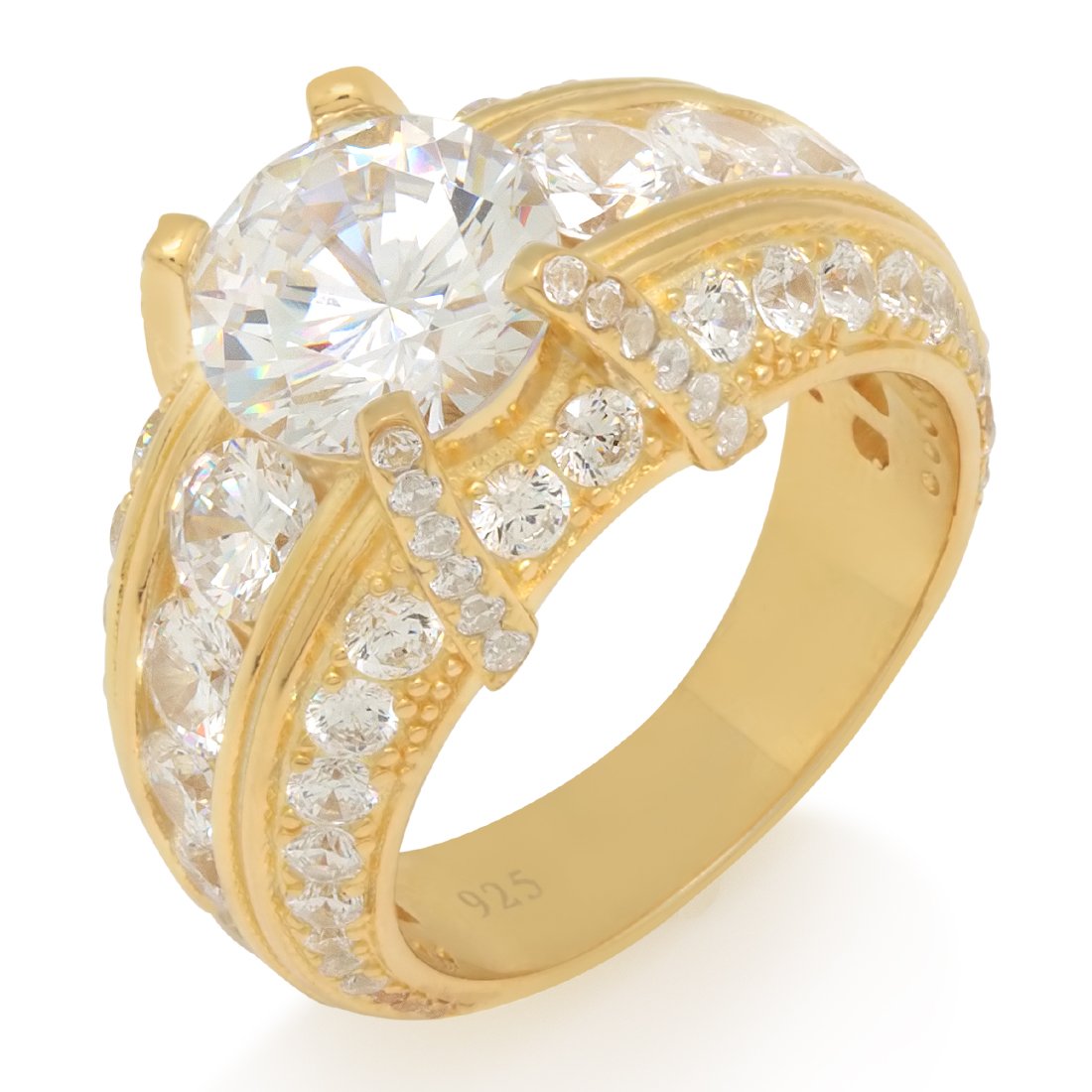 Prodigy Ring in Sterling Silver / 14K Vermeil / 7 by King Ice