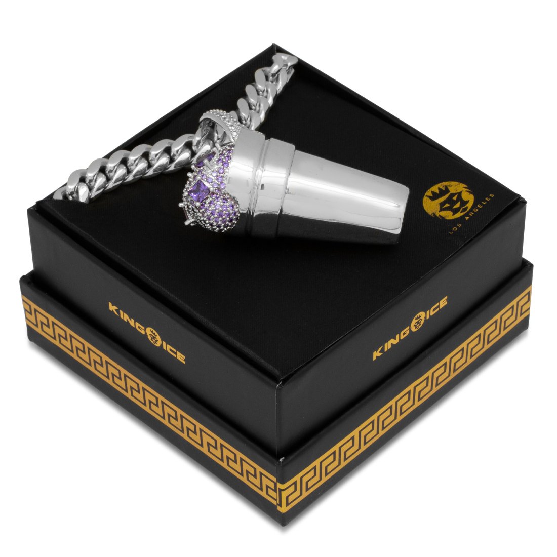 Purple Drank Necklace in by King Ice