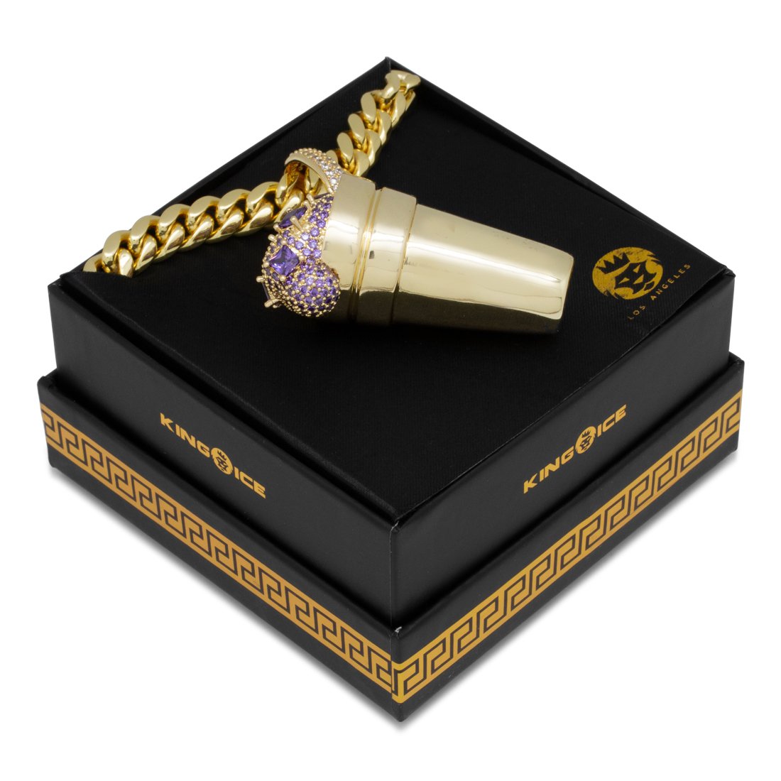 Purple Drank Necklace in by King Ice