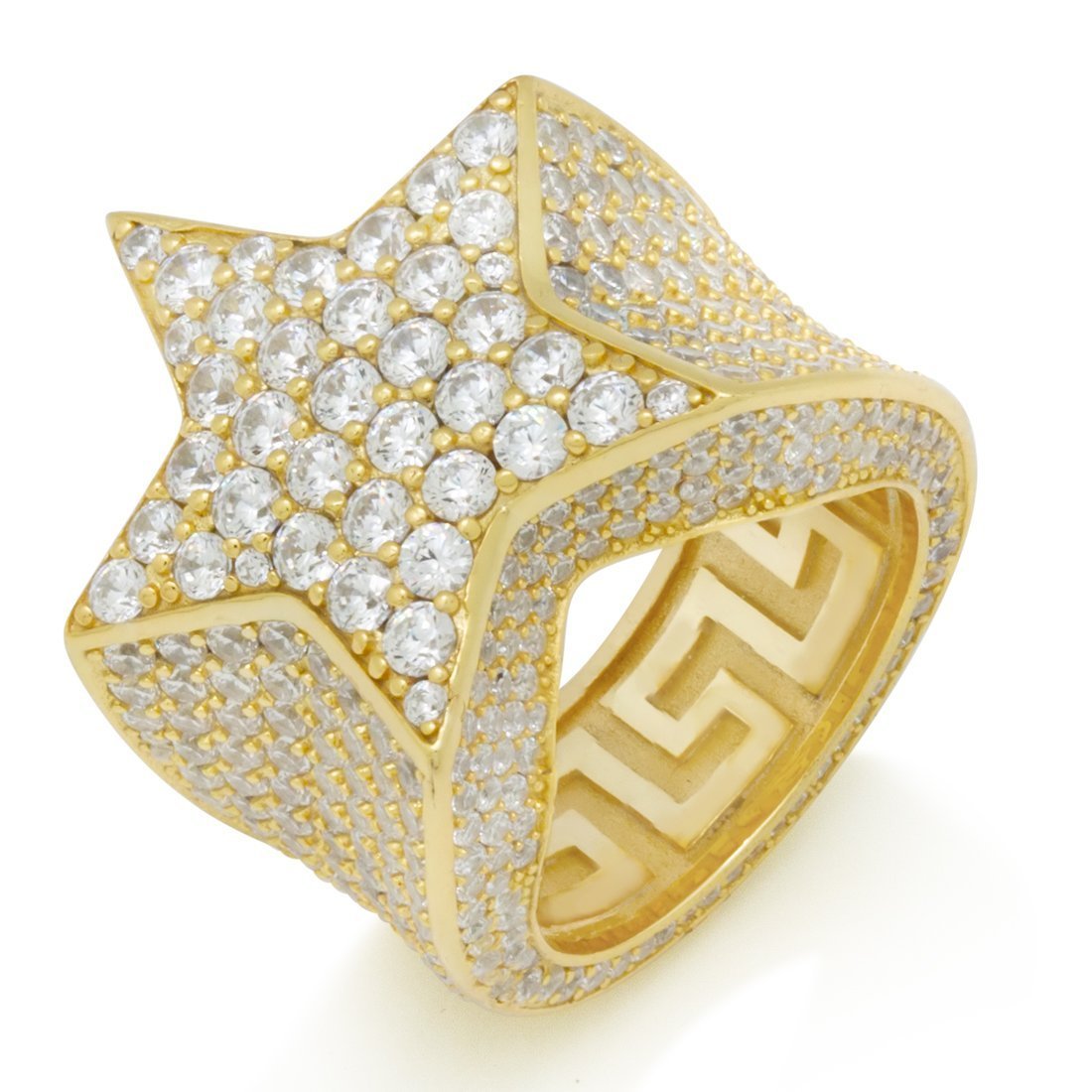 Shooting Star Ring in Sterling Silver / 14K Vermeil / 7 by King Ice