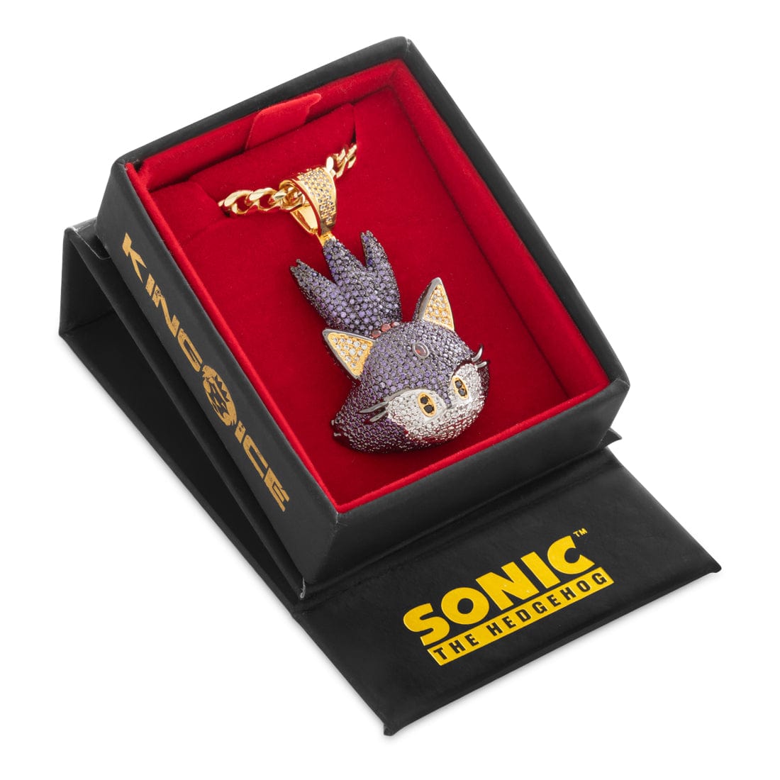 Sonic the Hedgehog x King Ice - Blaze Necklace in by King Ice