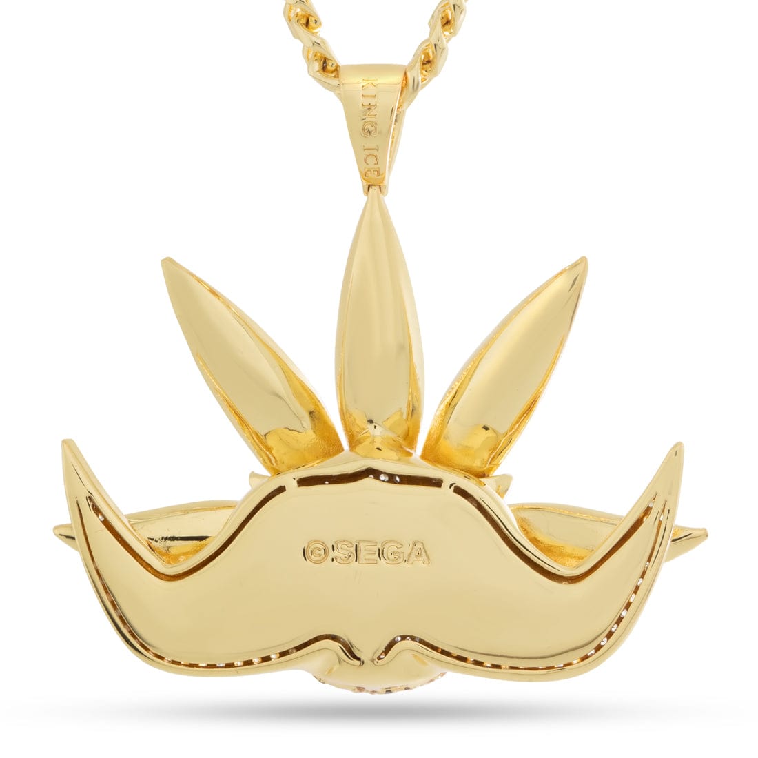 Sonic the Hedgehog x King Ice - Super Silver Necklace in by King Ice