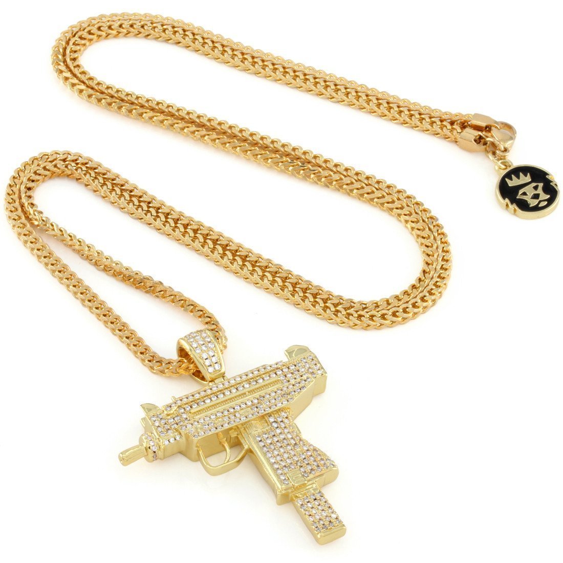 Uzi Necklace in by King Ice