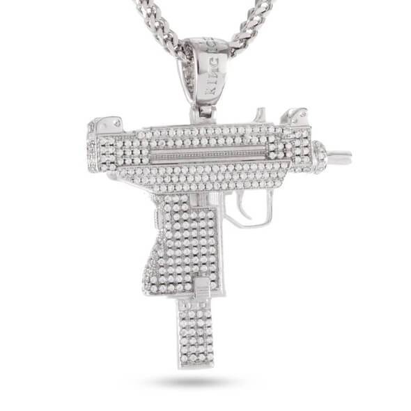 Uzi Necklace in by King Ice