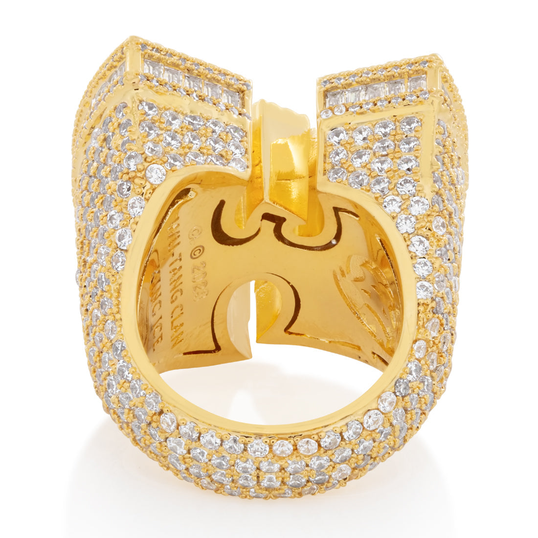 Wu-Tang x King Ice - 30mm Wu-Tang Logo Ring in by King Ice
